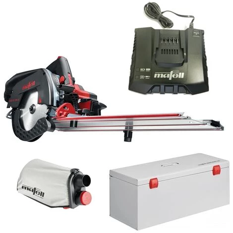 Mafell Akku Kappschienen-Säge KSS50 18M Bl PURE Mit Gratis Ladegerät APS 18M + 3 Mafell Akku Kappschienen-Säge KSS50 18M Bl PURE Mit Gratis Ladegerät APS 18M +