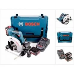 Bosch GKS 18V-57 G Akku Kreissäge 18V 165 Mm In L-Boxx ( 06016A2101 )+ 2x Akku 5,0Ah + Ladegerät -Elektrosägen Verkäufe 2022 55353070 5