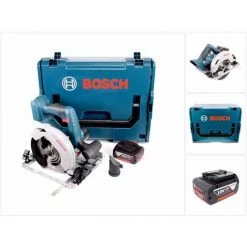 Bosch GKS 18V-57 G Akku Kreissäge 18V 165 Mm In L-Boxx + 1x Akku 5,0Ah - Ohne Ladegerät -Elektrosägen Verkäufe 2022 55353078 5
