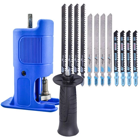 LIFCAUSAL Reciprocating Saw Adapter Electric Drill Modified Saw Attachment Electric Drill To Reciprocating Saw Converter With 4 Sets Of Saw Blade Replacement Cutting Tool 3 LIFCAUSAL Reciprocating Saw Adapter Electric Drill Modified Saw Attachment Electric Drill To Reciprocating Saw Converter With 4 Sets Of Saw Blade Replacement Cutting Tool