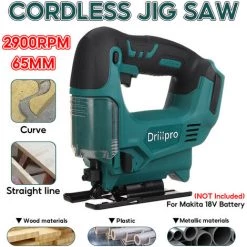 Drillpro Stichsäge 65 Mm 2900 U/min 50-60 Hz Für MAKITA 18 V Akku (nur Maschine) -Elektrosägen Verkäufe 2022 56657121 3