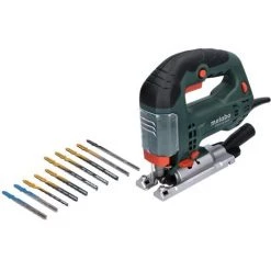 Metabo STEB 100 Quick Stichsäge 710 W 100 Mm ( 601110000 ) + 10 Tlg. Sägeblatt Set ( 623599000 ) 8 Metabo STEB 100 Quick Stichsäge 710 W 100 Mm ( 601110000 ) + 10 Tlg. Sägeblatt Set ( 623599000 ) -Elektrosägen Verkäufe 2022 57244419 2