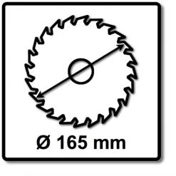 Makita M-FORCE Kreissägeblatt Für Holz 165 X 20 X 2 Mm 24 Zähne ( B-32007 ) -Elektrosägen Verkäufe 2022 57712241 3
