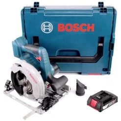 Bosch GKS 18V-57 G Akku Kreissäge 18V 165 Mm + 1x Akku 2,0Ah + L-Boxx - Ohne Ladegerät