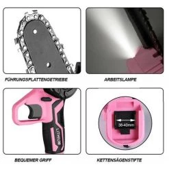 Mini Kettensäge Elektrische 6" 1200W Elektro-Kettensäge ONEVAN Für Makita 18V Akku - Einstellbare Geschwindigkeit Zum Schneiden Von Holz - Mit 1*Akku - Grün -Elektrosägen Verkäufe 2022 58167126 4