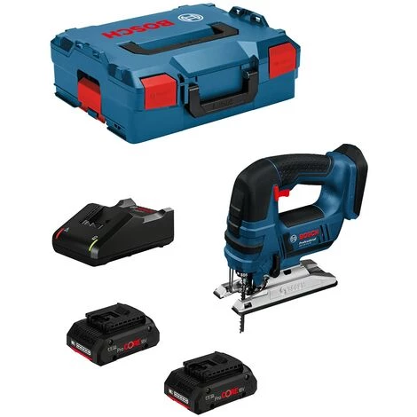 Stichsäge BOSCH GST 18 V-LI B (2 X 4,0 Ah ProCORE + GAL18V-40 + L-Boxx 136) 3 Stichsäge BOSCH GST 18 V-LI B (2 X 4,0 Ah ProCORE + GAL18V-40 + L-Boxx 136)