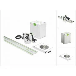 Festool HK 85 EB-Plus-FS Handkreissäge Kappsäge 1900 W 230 Mm ( 576138 ) + Sägeblatt HW + Führungsschiene + Systainer - Nachfolger Von 574661