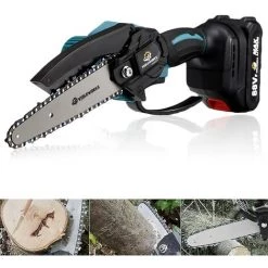 TOPSHAK 88VF Akku Kettensäge Motorkettensäge Motorsäge Einhandsäge Mit 2 Batterien -Elektrosägen Verkäufe 2022 59011635 4