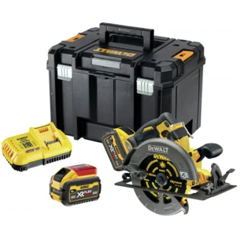 Kreissäge 2.0 XR FLEXVOLT 54V 2Ah Li-Ion Brushless DEWALT - 190 Mm - 2 Akkus - TSTAK Gehäuse - DCS578T2-QW 3 Kreissäge 2.0 XR FLEXVOLT 54V 2Ah Li-Ion Brushless DEWALT - 190 Mm - 2 Akkus - TSTAK Gehäuse - DCS578T2-QW