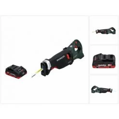 Metabo SSEP 18 LTX BL MVT Akku Säbelsäge 18 V Brushless + 1x Akku 4,0 Ah - Ohne Ladegerät