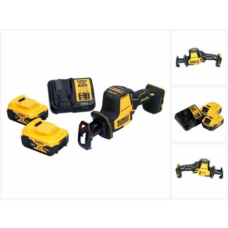 DeWalt DCS 369 P2 Akku Säbelsäge Reciprosäge 18 V Brushless + 2x Akku 5,0 Ah + Ladegerät 3 DeWalt DCS 369 P2 Akku Säbelsäge Reciprosäge 18 V Brushless + 2x Akku 5,0 Ah + Ladegerät
