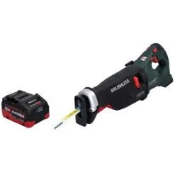 METABO® Metabo SSEP 18 LTX BL MVT Akku Säbelsäge 18 V Brushless + 1x Akku 5,5 Ah - Ohne Ladegerät -Elektrosägen Verkäufe 2022 59585396 2