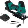 VONROC Stichsäge VPower 20V - Ergonomischer Handgriff - Drehzahl Und Sägewinkel Einstellbar - Inkl. 2.0Ah Akku Und Schnellladegerät - 2 Sägeblätter 2 VONROC Stichsäge VPower 20V - Ergonomischer Handgriff - Drehzahl Und Sägewinkel Einstellbar - Inkl. 2.0Ah Akku Und Schnellladegerät - 2 Sägeblätter -Elektrosägen Verkäufe 2022 59588753 1