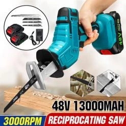 DRILLPRO Säbelsägenadapter Metallschneidwerkzeuge Elektrischer Bohraufsatz Mit 2 Batterien -Elektrosägen Verkäufe 2022 60083606 4