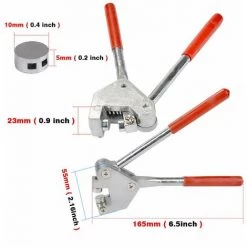 QERSTA Plombenzange 10 Mm Rotbleizangen-Set Kunststoffgriff (1x Plombenkabelzange + 20 X Drähte + 20 X Plombendrähte) -Elektrosägen Verkäufe 2022 61079940 3