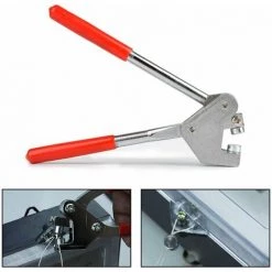 QERSTA Plombenzange 10 Mm Rotbleizangen-Set Kunststoffgriff (1x Plombenkabelzange + 20 X Drähte + 20 X Plombendrähte) -Elektrosägen Verkäufe 2022 61079940 5