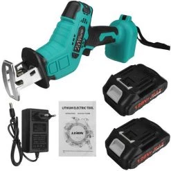 KIWARM Akku Säbelsäge Tigersäge Reciprosäge Fuchsschwanz Universalsäge Mit 2 Akkus -Elektrosägen Verkäufe 2022 61165618 3