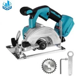 ONEVAN Akku Kreissäge Handkreissäge 5'' 125mm 10800rpm 1000W Tauchsäge Säge Bürstenlos Für Akku 18V Makita Mit 1*Sägeblätter