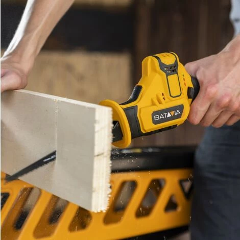 BATAVIA Akku-Säbelsäge 12V FIXXPACK | Exkl. Akku & Ladegerät 4 BATAVIA Akku-Säbelsäge 12V FIXXPACK | Exkl. Akku & Ladegerät – Bild 2