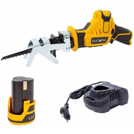 BATAVIA Akku-Säbelsäge 12V FIXXPACK | Inkl. Akku & Schnellladegerät 3 BATAVIA Akku-Säbelsäge 12V FIXXPACK | Inkl. Akku & Schnellladegerät