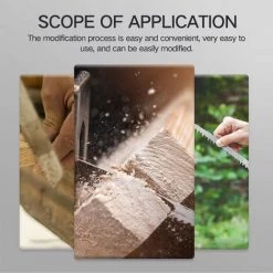 SUPERSELLER Elektrische Bohrmaschine Umgebaute Kettensäge – Tragbares Schneidwerkzeug Für Die Holzbearbeitung – Schwarz -Elektrosägen Verkäufe 2022 61608263 4