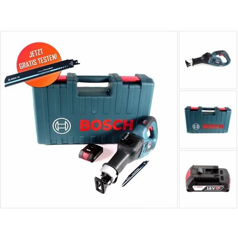 Gratis Bosch Carbide Säbelsägeblatt Bosch GSA 18V-32 Akku Reciprosäge 18 V Säbelsäge Brushless + 1x 2,0 Ah Akku + Koffer - Ohne Ladegerät 7 Gratis Bosch Carbide Säbelsägeblatt Bosch GSA 18V-32 Akku Reciprosäge 18 V Säbelsäge Brushless + 1x 2,0 Ah Akku + Koffer - Ohne Ladegerät – Bild 5