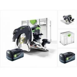 Festool HKC 55 Li EB Basic Akku Handkreissäge 18V ( 201358 ) 160 Mm Brushless Im Systainer + 1x 5,2Ah Akku - Ohne Ladegerät