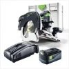Festool HKC 55 Li EB-Basic Akku Handkreissäge 18V ( 201358 ) 160 Mm Brushless Im Systainer + 1x 5,2Ah Akku + Ladegerät -Elektrosägen Verkäufe 2022 62438865 1