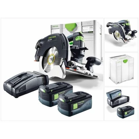 Festool HKC 55 Li 5,2 EB-Plus-SCA Akku Handkreissäge 18V ( 201369 ) 160 Mm Brushless Im Systainer + 2x 5,2Ah Akku + Ladegerät 3 Festool HKC 55 Li 5,2 EB-Plus-SCA Akku Handkreissäge 18V ( 201369 ) 160 Mm Brushless Im Systainer + 2x 5,2Ah Akku + Ladegerät