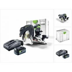 Festool HKC 55 Li EB Basic Starter Akku Handkreissäge 18V ( 201358 ) 160 Mm Brushless Im Systainer + 1x 5,2Ah Akku + Ladegerät