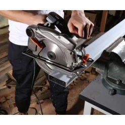 TACKLIFE PES01A, Kreissäge 1500 W, 4700 U/min, 2 Sägeblätter Ø 185 Mm (40 Zähne Und 24 Zähne) Und Kompatibel Mit 190 Mm, Schnittleistung: 63 Mm (90°), 45 Mm (45°), Aluminiumschutz, Motor Aus Reinem Kupfer -Elektrosägen Verkäufe 2022 63496953 4