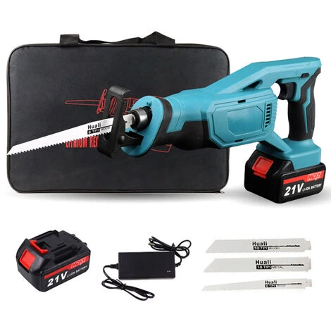 LIFCAUSAL Tragbare Multifunktionale Säbelsägen Säbelsägen Für Den Außenbereich, Elektrowerkzeuge Zum Schneiden Von Metall, Holz, PVC, Kunststoffen (2 Stück Batterien EU-Stecker) 3 LIFCAUSAL Tragbare Multifunktionale Säbelsägen Säbelsägen Für Den Außenbereich, Elektrowerkzeuge Zum Schneiden Von Metall, Holz, PVC, Kunststoffen (2 Stück Batterien EU-Stecker)