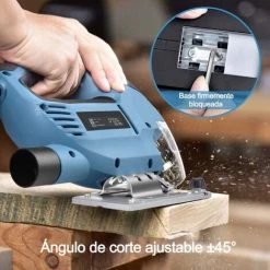 BLACKPINE - Stichsäge 900W Elektrosäge 6-fach Einstellbarer Maximaler Winkel 45° Schnittgeschwindigkeit 3000 SPM Mit Aluminium-Schneidklinge -Elektrosägen Verkäufe 2022 63781882 3