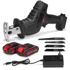 VIOLEWORKS 88V Elektrische Säbelsäge 4 Sägeblätter 2 Akku -Elektrosägen Verkäufe 2022 63809280 3