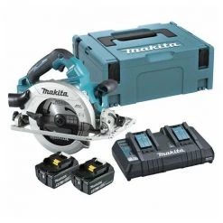 MAKITA Kreissäge Bl 18vx2 Lxt 190mm 5ah 2 Fledermaus. Makpac