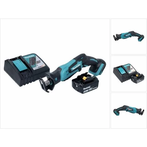 Makita DJR 185 RT1 Akku Recipro Säbelsäge 18 V + 1x Akku 5,0 Ah + Ladegerät 3 Makita DJR 185 RT1 Akku Recipro Säbelsäge 18 V + 1x Akku 5,0 Ah + Ladegerät