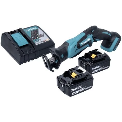 Makita DJR 185 RG Akku Recipro Säbelsäge 18 V + 2x Akku 6,0 Ah + Ladegerät 4 Makita DJR 185 RG Akku Recipro Säbelsäge 18 V + 2x Akku 6,0 Ah + Ladegerät – Bild 2