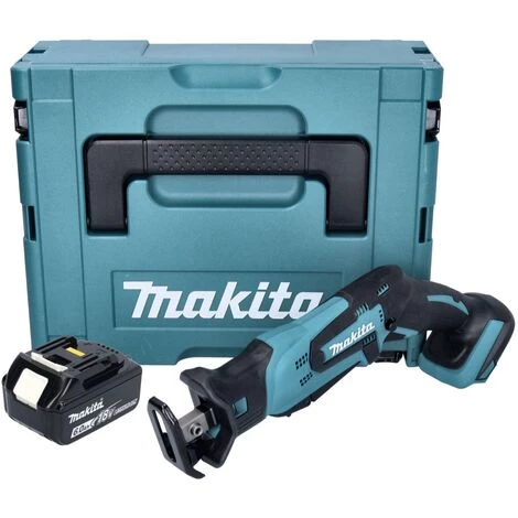 Makita DJR 185 G1J Akku Recipro Säbelsäge 18 V + 1x Akku 6,0 Ah + Makpac - Ohne Ladegerät 4 Makita DJR 185 G1J Akku Recipro Säbelsäge 18 V + 1x Akku 6,0 Ah + Makpac - Ohne Ladegerät – Bild 2