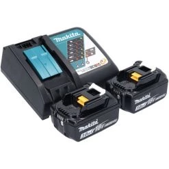 Makita DJR 185 RFJ Akku Recipro Säbelsäge 18 V + 2x Akku 3,0 Ah + Ladegerät + Makpac -Elektrosägen Verkäufe 2022 64528078 5