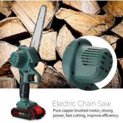 SUPERSELLER 6 Zoll 21V Mini Wiederaufladbare Elektrische Kettensäge Kleine Handgeführte Holzfäller- Und Baumsägen Für Den Heimgebrauch Gartenbeschneidung Äste Und Bäume Eine Elektrische Ladung 10 SUPERSELLER 6 Zoll 21V Mini Wiederaufladbare Elektrische Kettensäge Kleine Handgeführte Holzfäller- Und Baumsägen Für Den Heimgebrauch Gartenbeschneidung Äste Und Bäume Eine Elektrische Ladung -Elektrosägen Verkäufe 2022 64681433 4