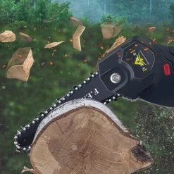 SUPERSELLER 24V 6 Zoll Mini-Elektro-Kettensäge Kleine Bürste Kettensäge Wiederaufladbare Beschneiden Lithium-Kettensäge Einhändig Logging Elektrische Säge Makita Akku Anwendbar Zwei Strom Eine Ladung -Elektrosägen Verkäufe 2022 64683671 5