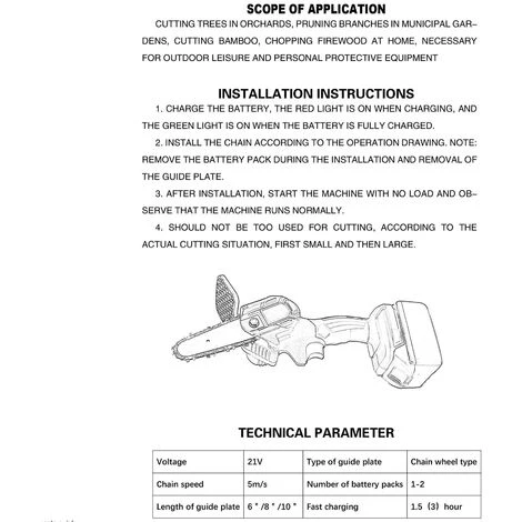 SUPERSELLER Tragbare Elektrische Baumsäge Wiederaufladbare Kleine Elektrische Säge Holzbearbeitung Einhand-Kettensäge Gartenholzfällung Mini-Bürste Elektrische Kettensäge 21V Zwei Batterien Und Eine Ladung Blau 3 SUPERSELLER Tragbare Elektrische Baumsäge Wiederaufladbare Kleine Elektrische Säge Holzbearbeitung Einhand-Kettensäge Gartenholzfällung Mini-Bürste Elektrische Kettensäge 21V Zwei Batterien Und Eine Ladung Blau