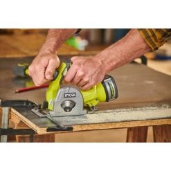 RYOBI Akku-Tauchsäge R18MMS-0 ONE+ Handkreissäge, Multi-Materialsäge, Sägeblatt-Ø 85mm, 18V -Elektrosägen Verkäufe 2022 65032546 4