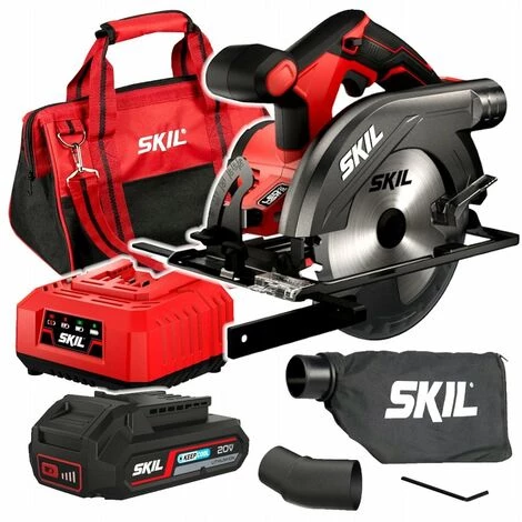 Skil 20V 3520 DC 165mm Akku-Kreissäge (1x2.0Ah Tasche ) 3 Skil 20V 3520 DC 165mm Akku-Kreissäge (1x2.0Ah Tasche )