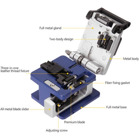 SUPERSELLER FC-6S Glasfaserkabel-Kernschneidemaschine Glasfaserkabel-Schneidemesser Glasfaser-Kaltspleißwerkzeug Kaltes Spleißen Spezialklinge Aus Wolframstahl Schneidemaschine 6 SUPERSELLER FC-6S Glasfaserkabel-Kernschneidemaschine Glasfaserkabel-Schneidemesser Glasfaser-Kaltspleißwerkzeug Kaltes Spleißen Spezialklinge Aus Wolframstahl Schneidemaschine – Bild 4