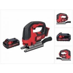 .MILWAUKEE. Milwaukee M18 BJS-301 Akku Stichsäge 18 V + 1x Akku 3,0 Ah - Ohne Ladegerät