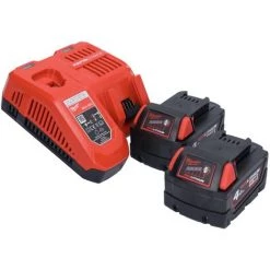 .MILWAUKEE. Milwaukee M18 BJS-402 Akku Stichsäge 18 V + 2x Akku 4,0 Ah + Ladegerät -Elektrosägen Verkäufe 2022 65509097 4