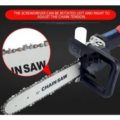 SUPERSELLER 12" Winkelschleifer Umfunktioniert Zur Kettensäge Tragbare Kettensäge Haushalts-Fällsäge Elektro-Kettensäge Kleiner Multifunktionaler Winkelschleifer Mit Einem 10mm Und Einem 11,5mm Durchmesser Ritzel 2 Ritzel Insgesamt Mit Öltopf 10 SUPERSELLER 12" Winkelschleifer Umfunktioniert Zur Kettensäge Tragbare Kettensäge Haushalts-Fällsäge Elektro-Kettensäge Kleiner Multifunktionaler Winkelschleifer Mit Einem 10mm Und Einem 11,5mm Durchmesser Ritzel 2 Ritzel Insgesamt Mit Öltopf -Elektrosägen Verkäufe 2022 65947623 4