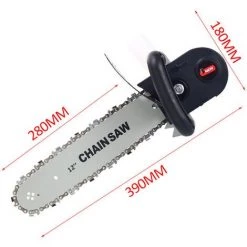 SUPERSELLER 12" Winkelschleifer Umfunktioniert Zur Kettensäge Tragbare Kettensäge Haushalts-Fällsäge Elektro-Kettensäge Kleiner Multifunktionaler Winkelschleifer Mit Einem 10mm Und Einem 11,5mm Durchmesser Ritzel 2 Ritzel Insgesamt Mit Öltopf 11 SUPERSELLER 12" Winkelschleifer Umfunktioniert Zur Kettensäge Tragbare Kettensäge Haushalts-Fällsäge Elektro-Kettensäge Kleiner Multifunktionaler Winkelschleifer Mit Einem 10mm Und Einem 11,5mm Durchmesser Ritzel 2 Ritzel Insgesamt Mit Öltopf -Elektrosägen Verkäufe 2022 65947623 5