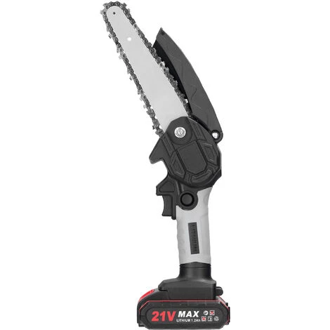 SUPERSELLER 21V Mini 6 Zoll Elektrische Kettensäge Home Handheld Lithium Kettensäge Kleine Holzbearbeitung Garten Holzfällerei Elektrische Kettensäge Bürste Motor Schwarz Grau Modell Eine Macht Eine Ladung, Europäischen Standard 220V (Ladegerät Stil Zufällige Lieferung) 4 SUPERSELLER 21V Mini 6 Zoll Elektrische Kettensäge Home Handheld Lithium Kettensäge Kleine Holzbearbeitung Garten Holzfällerei Elektrische Kettensäge Bürste Motor Schwarz Grau Modell Eine Macht Eine Ladung, Europäischen Standard 220V (Ladegerät Stil Zufällige Lieferung) – Bild 2